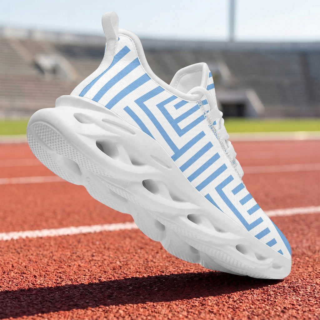 Custom Argentina 2026 World Cup Sneakers DIY Country Flag Running Shoes Lightweight Sport Shoes Gift for Football Fans Personalized Team Name and Logo FN003-F009152-7