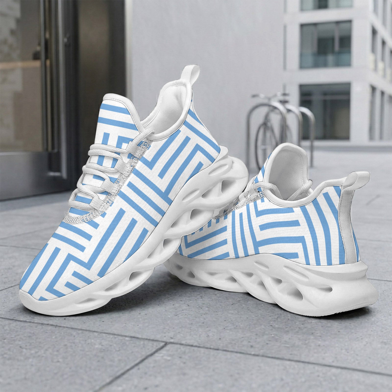 Custom Argentina 2026 World Cup Sneakers DIY Country Flag Running Shoes Lightweight Sport Shoes Gift for Football Fans Personalized Team Name and Logo FN003-F009152-7