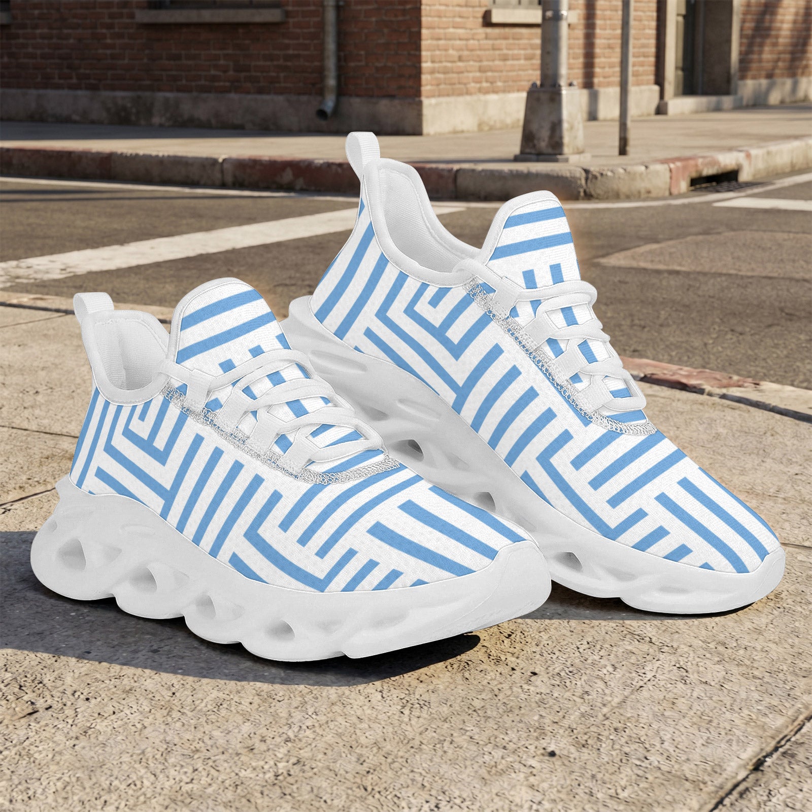 Custom Argentina 2026 World Cup Sneakers DIY Country Flag Running Shoes Lightweight Sport Shoes Gift for Football Fans Personalized Team Name and Logo FN003-F009152-7