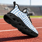 Custom Argentina 2026 World Cup Sneakers DIY Country Flag Running Shoes Lightweight Sport Shoes Gift for Football Fans Personalized Team Name and Logo FN003-F009152-7