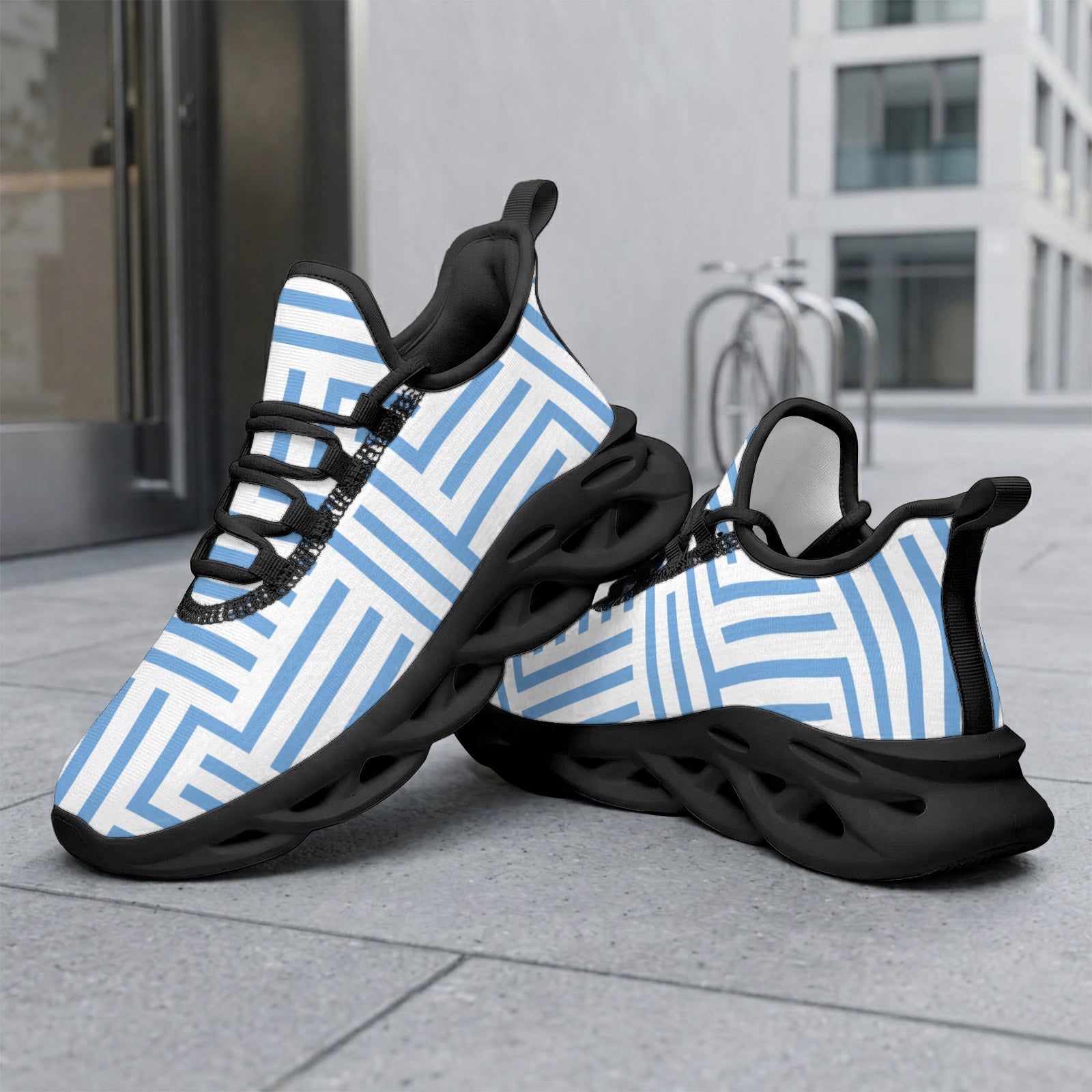 Custom Argentina 2026 World Cup Sneakers DIY Country Flag Running Shoes Lightweight Sport Shoes Gift for Football Fans Personalized Team Name and Logo FN003-F009152-7