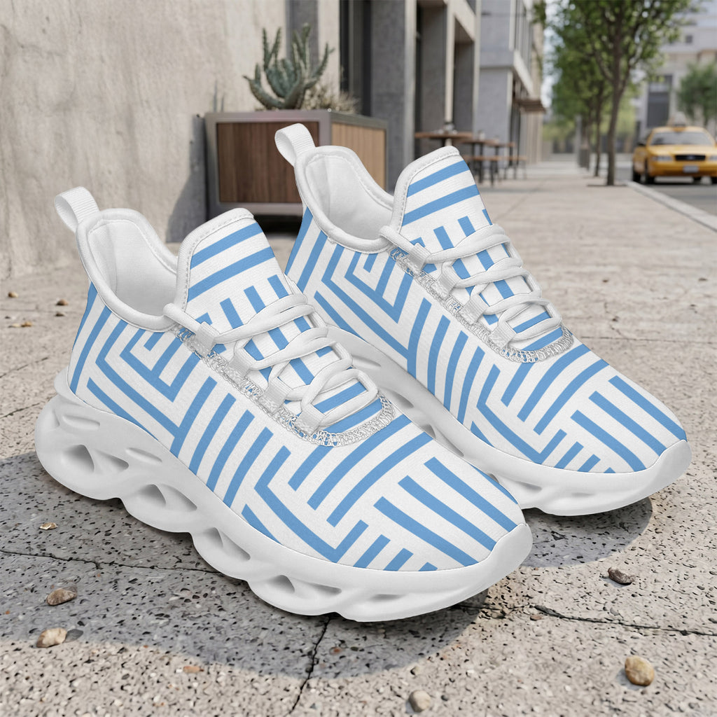 Custom Argentina 2026 World Cup Sneakers DIY Country Flag Running Shoes Lightweight Sport Shoes Gift for Football Fans Personalized Team Name and Logo FN003-F009152-7