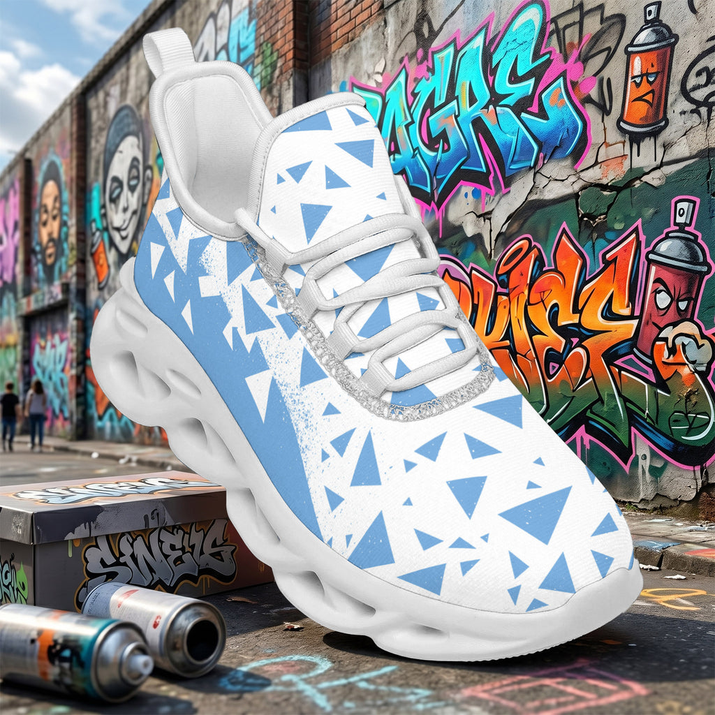 Custom Argentina 2026 World Cup Sneakers DIY Country Flag Running Shoes Lightweight Sport Shoes Gift for Football Fans Personalized Team Name and Logo FN003-F009152-8