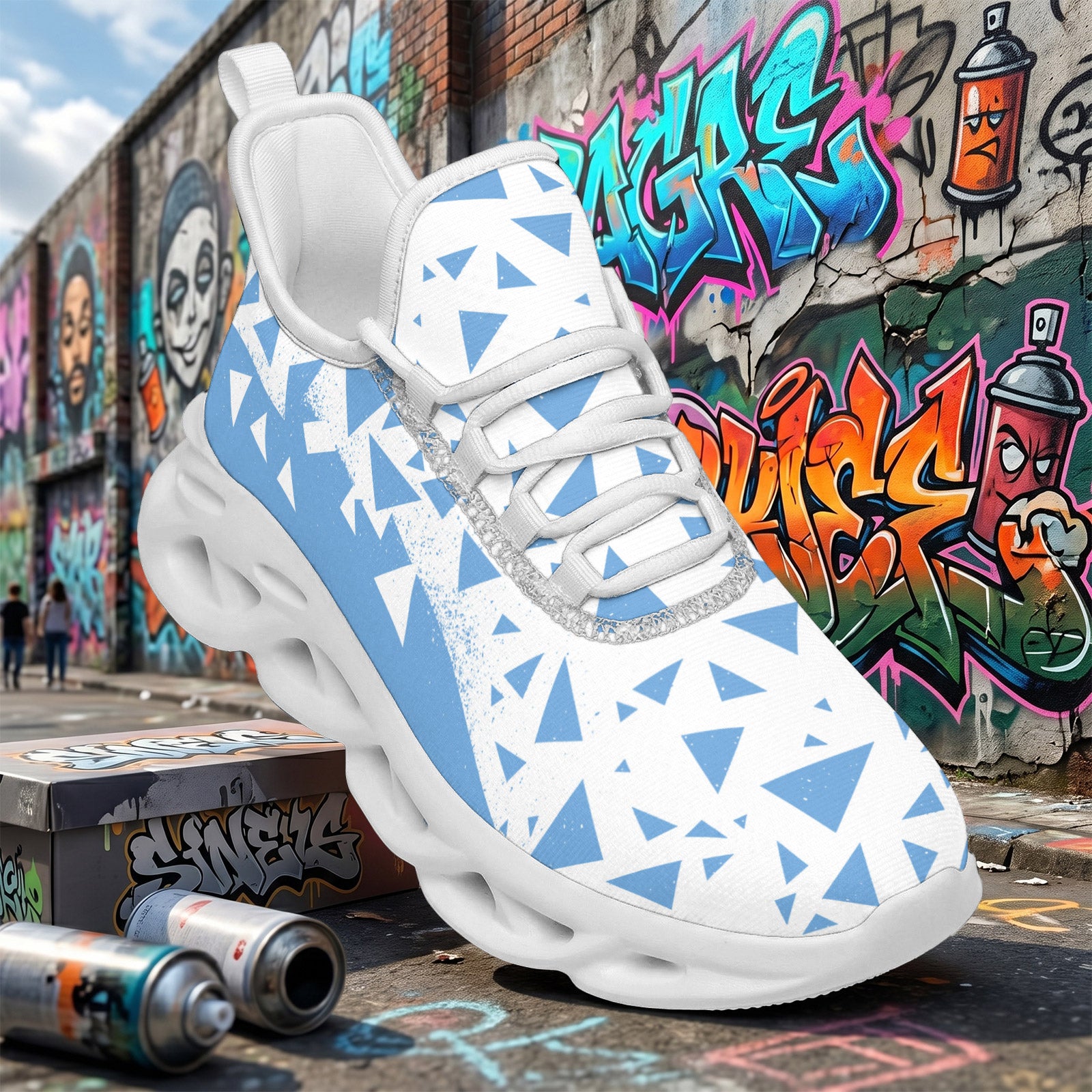 Custom Argentina 2026 World Cup Sneakers DIY Country Flag Running Shoes Lightweight Sport Shoes Gift for Football Fans Personalized Team Name and Logo FN003-F009152-8