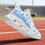Custom Argentina 2026 World Cup Sneakers DIY Country Flag Running Shoes Lightweight Sport Shoes Gift for Football Fans Personalized Team Name and Logo FN003-F009152-8