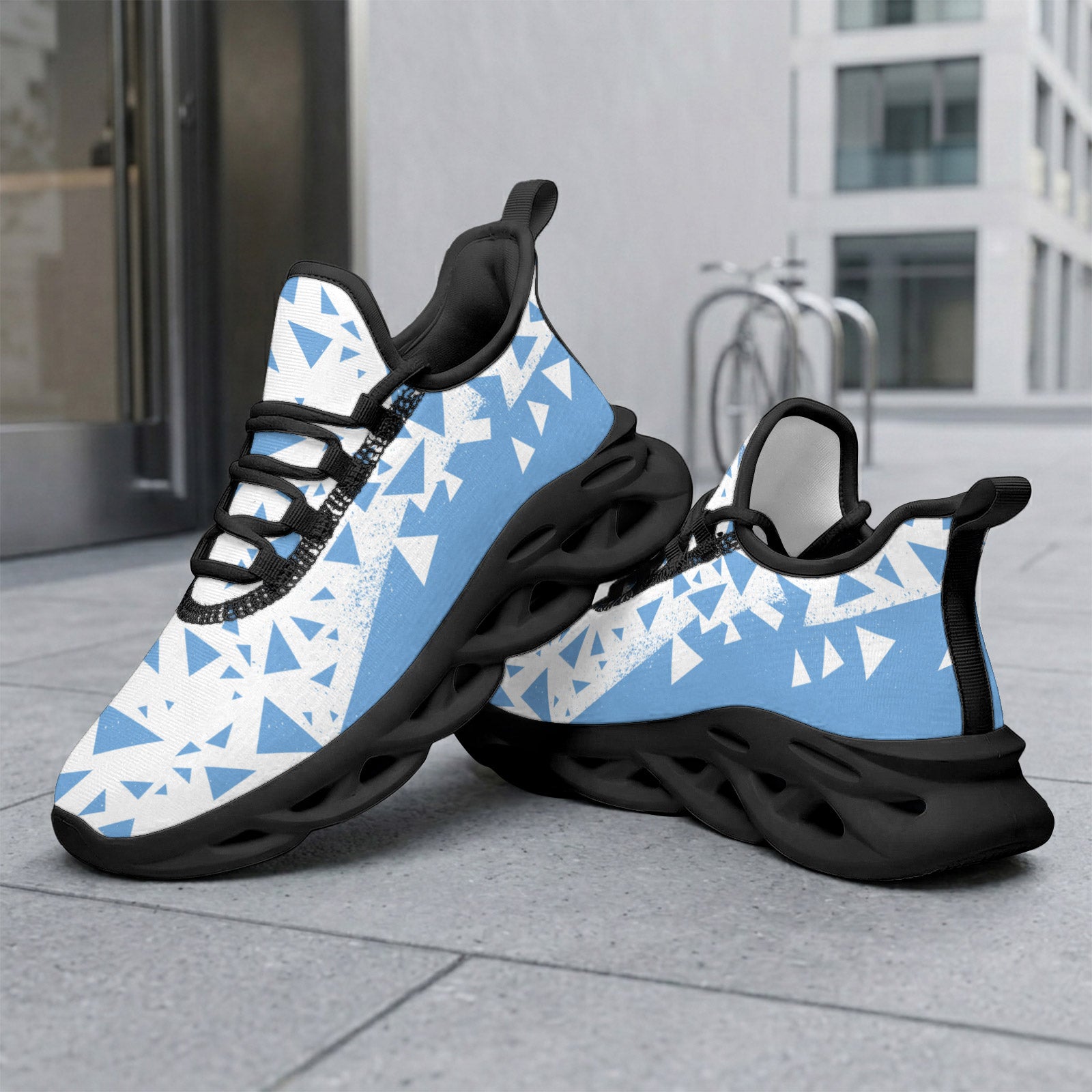Custom Argentina 2026 World Cup Sneakers DIY Country Flag Running Shoes Lightweight Sport Shoes Gift for Football Fans Personalized Team Name and Logo FN003-F009152-8