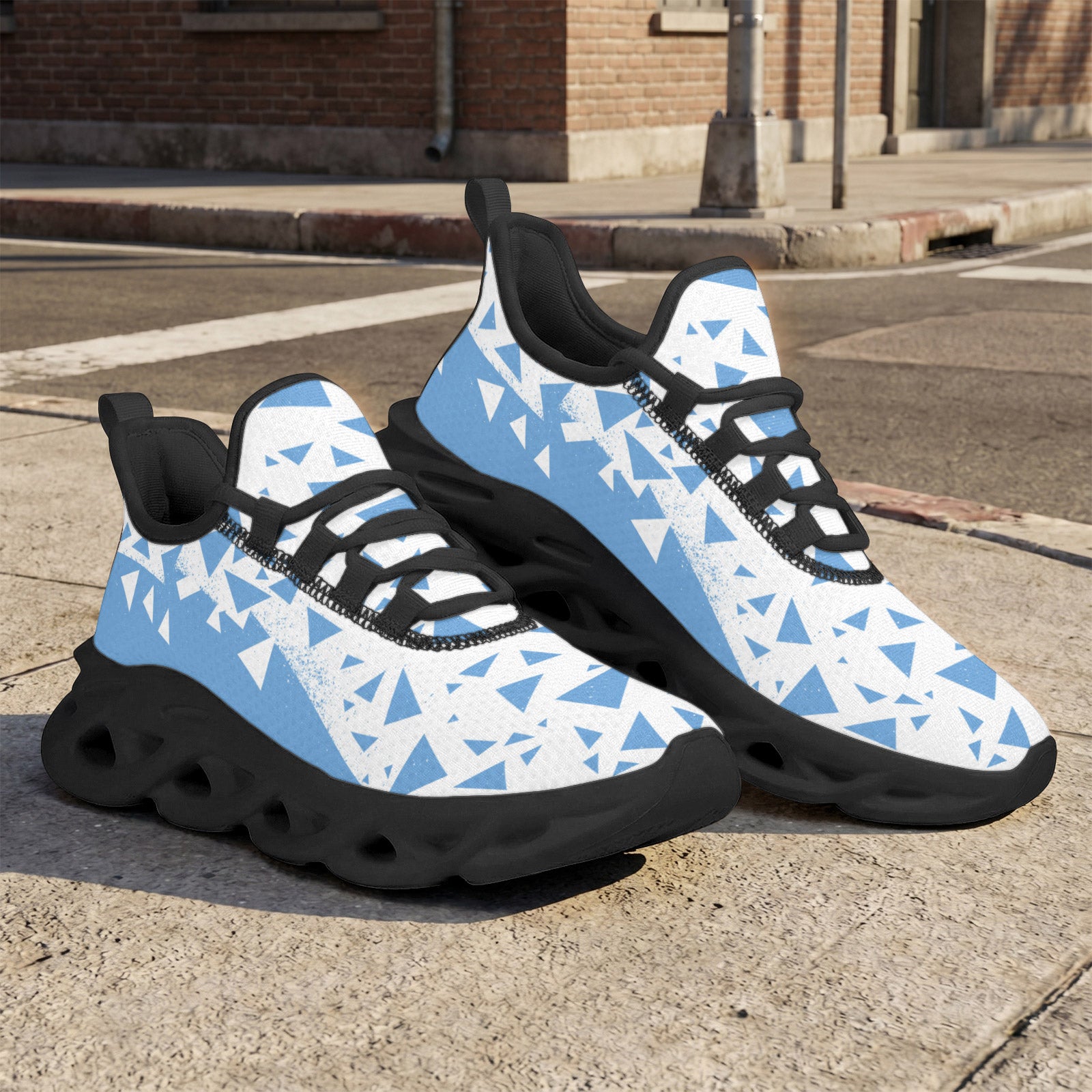 Custom Argentina 2026 World Cup Sneakers DIY Country Flag Running Shoes Lightweight Sport Shoes Gift for Football Fans Personalized Team Name and Logo FN003-F009152-8