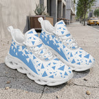 Custom Argentina 2026 World Cup Sneakers DIY Country Flag Running Shoes Lightweight Sport Shoes Gift for Football Fans Personalized Team Name and Logo FN003-F009152-8