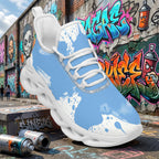 Custom Argentina 2026 World Cup Sneakers DIY Country Flag Running Shoes Lightweight Sport Shoes Gift for Football Fans Personalized Team Name and Logo FN003-F009152-9