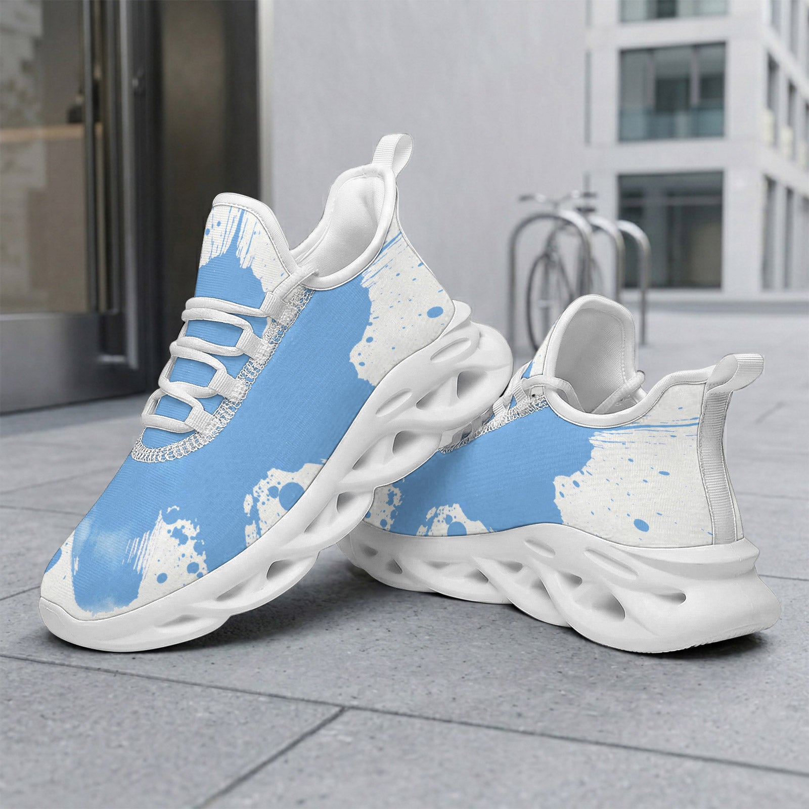 Custom Argentina 2026 World Cup Sneakers DIY Country Flag Running Shoes Lightweight Sport Shoes Gift for Football Fans Personalized Team Name and Logo FN003-F009152-9
