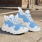 Custom Argentina 2026 World Cup Sneakers DIY Country Flag Running Shoes Lightweight Sport Shoes Gift for Football Fans Personalized Team Name and Logo FN003-F009152-9