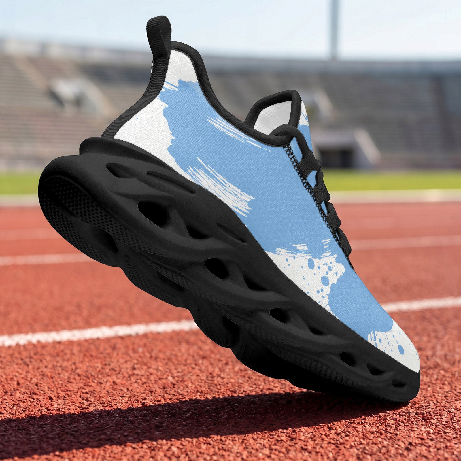 Custom Argentina 2026 World Cup Sneakers DIY Country Flag Running Shoes Lightweight Sport Shoes Gift for Football Fans Personalized Team Name and Logo FN003-F009152-9