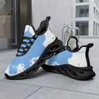 Custom Argentina 2026 World Cup Sneakers DIY Country Flag Running Shoes Lightweight Sport Shoes Gift for Football Fans Personalized Team Name and Logo FN003-F009152-9