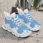 Custom Argentina 2026 World Cup Sneakers DIY Country Flag Running Shoes Lightweight Sport Shoes Gift for Football Fans Personalized Team Name and Logo FN003-F009152-9