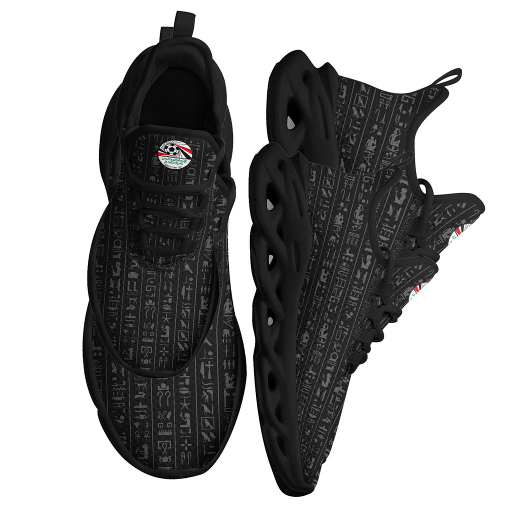 Custom Egypt 2026 World Cup High Quality Soccer Stadium Version Jersey Sneakers Sports Shoes and Hat Combo Offer Personalized Team Name and Logo ZH-F025147-1