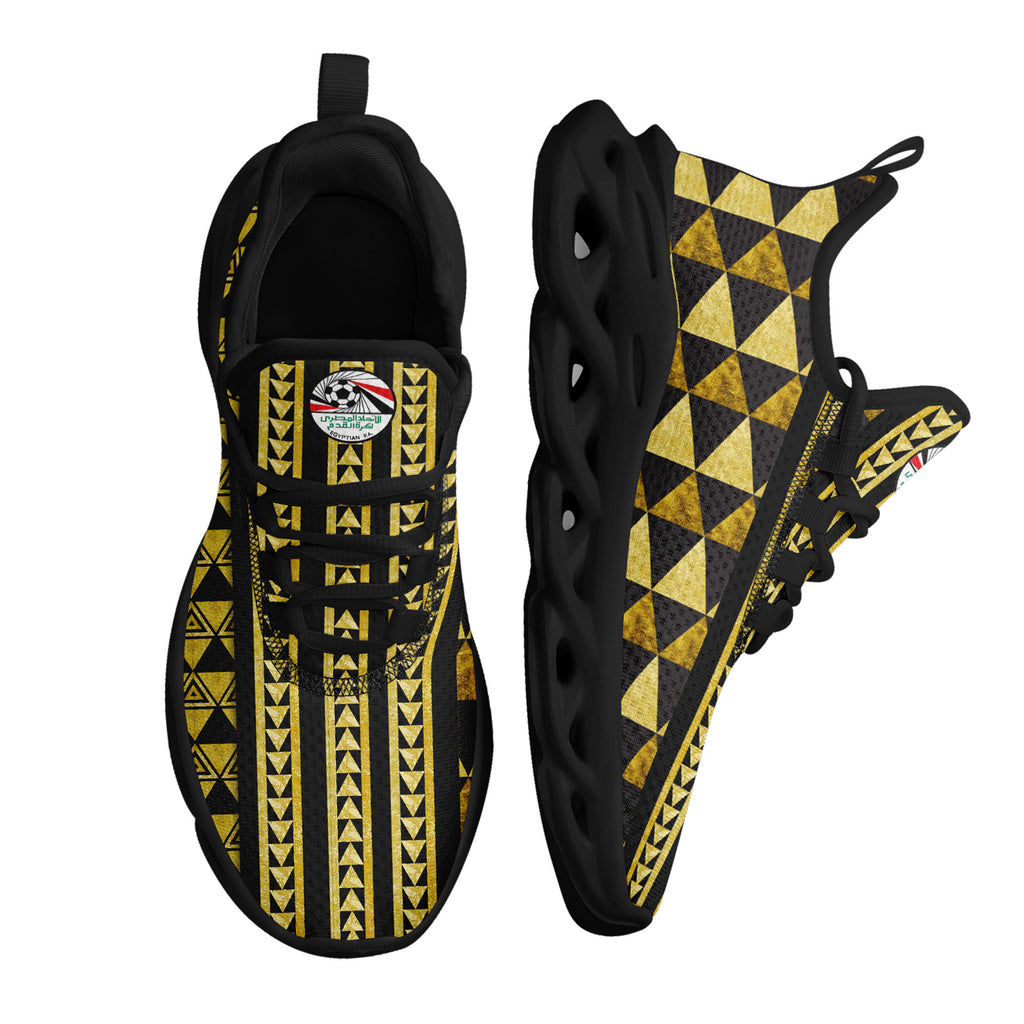 Custom Egypt 2026 World Cup High Quality Soccer Stadium Version Jersey Sneakers Sports Shoes and Hat Combo Offer Personalized Team Name and Logo ZH-F025147-4