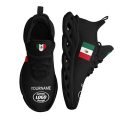 Custom 2026 World Cup Mexico High Quality Soccer Stadium Version Jersey Sneakers Sports Shoes and Hat Combo Offer Personalized Team Name and Logo ZH-F023091-2
