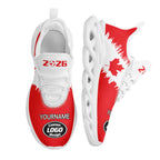 Custom 2026 World Cup Canada High Quality Soccer Stadium Version Jersey Sneakers Sports Shoes and Hat Combo Offer Personalized Team Name and Logo ZH-F023095-1