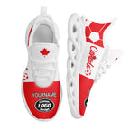 Custom 2026 World Cup Canada High Quality Soccer Stadium Version Jersey Sneakers Sports Shoes and Hat Combo Offer Personalized Team Name and Logo ZH-F023095-2