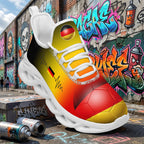 Custom 2026 World Cup Germany Sneakers DIY Country Flag Running Shoes Lightweight Sport Shoes Gift for Football Fans Personalized Team Name and Logo FN003-F023101-10