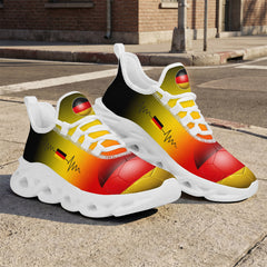 Custom Germany 2026 World Cup High Quality Soccer Stadium Version Jersey Sneakers Sports Shoes and Hat Combo Offer Personalized Team Name and Logo ZH-F028100-10