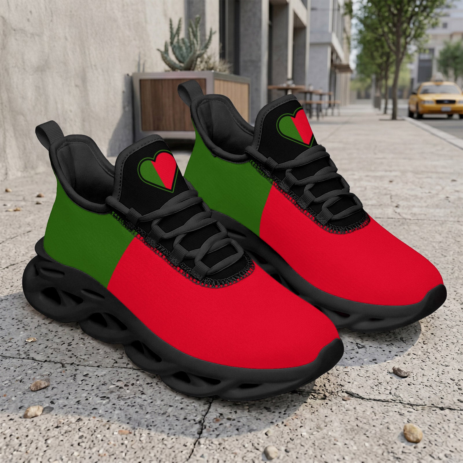 Custom 2026 World Cup Portugal Sneakers DIY Country Flag Running Shoes Lightweight Sport Shoes Gift for Football Fans Personalized Team Name and Logo FN003-F023101-11