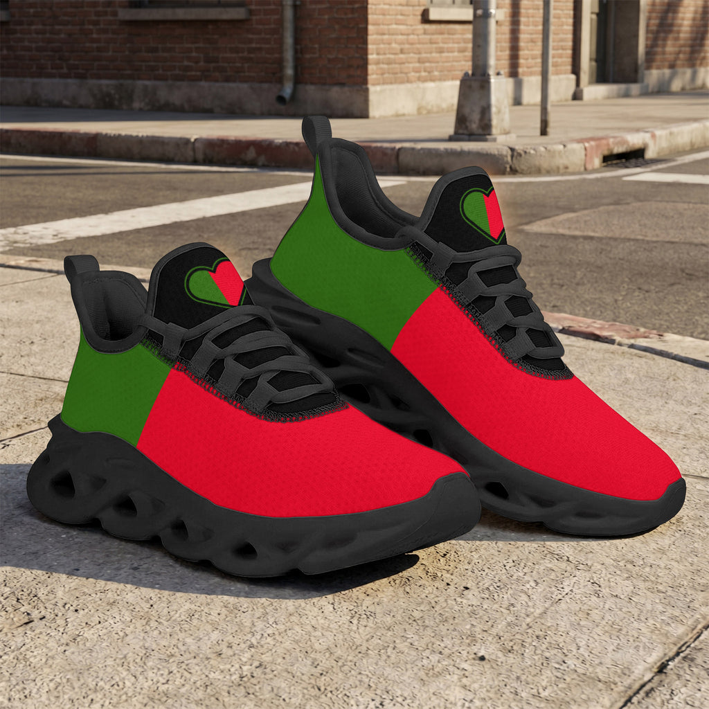 Custom 2026 World Cup Portugal Sneakers DIY Country Flag Running Shoes Lightweight Sport Shoes Gift for Football Fans Personalized Team Name and Logo FN003-F023101-11