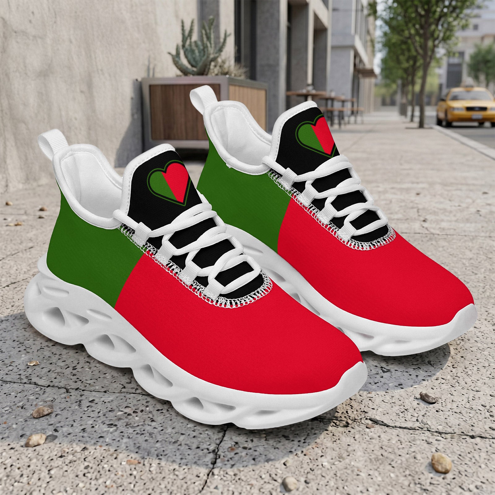 Custom 2026 World Cup Portugal Sneakers DIY Country Flag Running Shoes Lightweight Sport Shoes Gift for Football Fans Personalized Team Name and Logo FN003-F023101-11