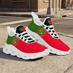 Custom 2026 World Cup Portugal Sneakers DIY Country Flag Running Shoes Lightweight Sport Shoes Gift for Football Fans Personalized Team Name and Logo FN003-F023101-12