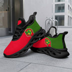 Custom 2026 World Cup Portugal Sneakers DIY Country Flag Running Shoes Lightweight Sport Shoes Gift for Football Fans Personalized Team Name and Logo FN003-F023101-12