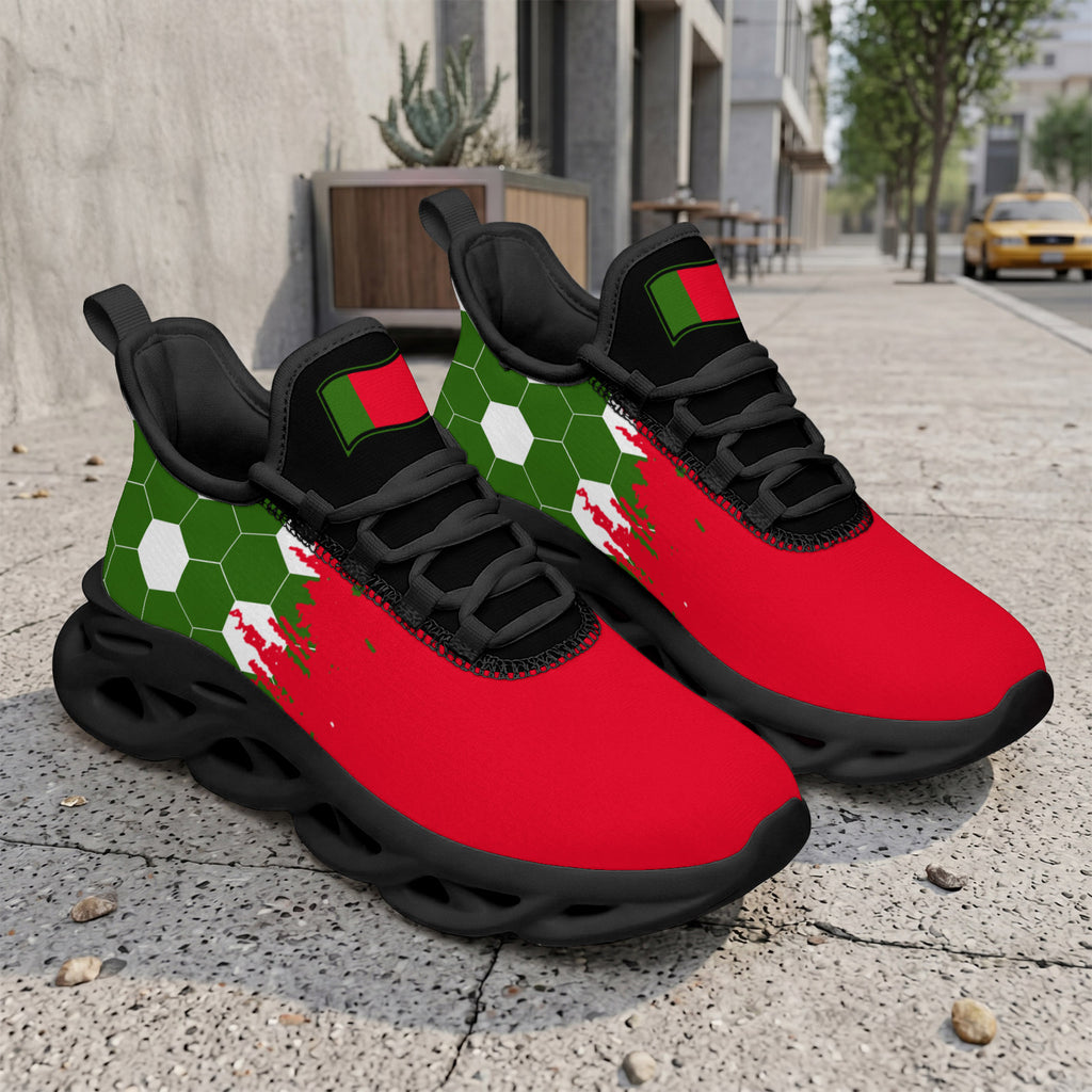 Custom 2026 World Cup Portugal Sneakers DIY Country Flag Running Shoes Lightweight Sport Shoes Gift for Football Fans Personalized Team Name and Logo FN003-F023101-14