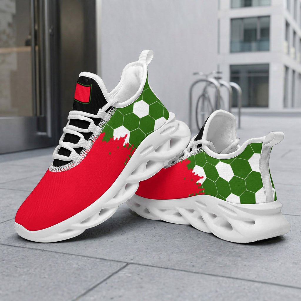 Custom 2026 World Cup Portugal Sneakers DIY Country Flag Running Shoes Lightweight Sport Shoes Gift for Football Fans Personalized Team Name and Logo FN003-F023101-14