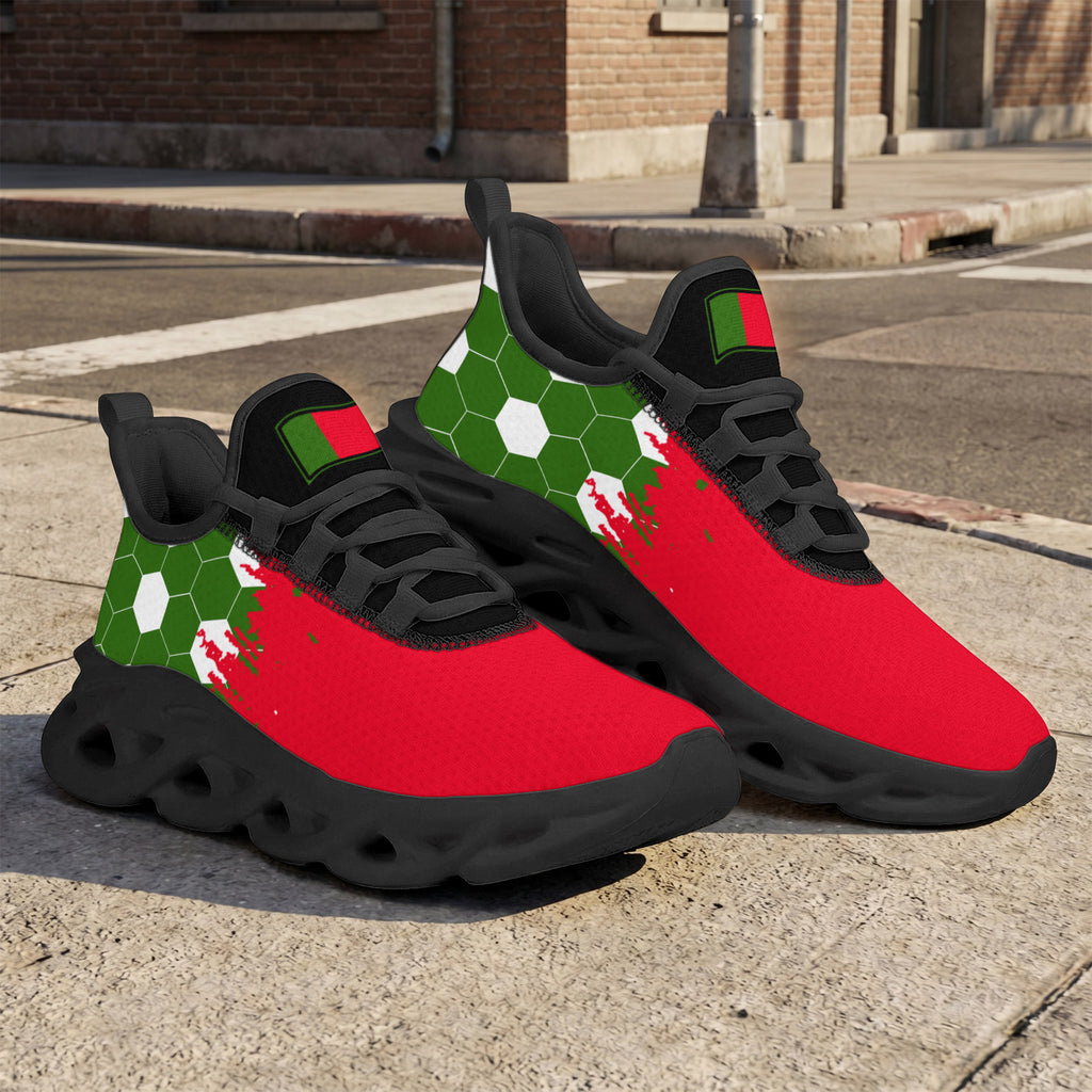Custom 2026 World Cup Portugal Sneakers DIY Country Flag Running Shoes Lightweight Sport Shoes Gift for Football Fans Personalized Team Name and Logo FN003-F023101-14