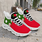 Custom 2026 World Cup Portugal Sneakers DIY Country Flag Running Shoes Lightweight Sport Shoes Gift for Football Fans Personalized Team Name and Logo FN003-F023101-14
