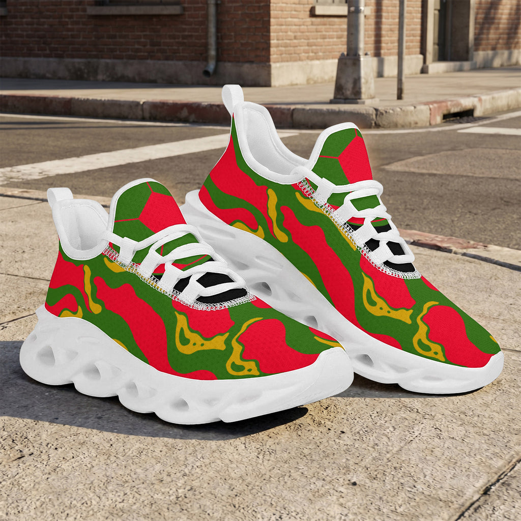 Custom Portugal 2026 World Cup High Quality Soccer Stadium Version Jersey Sneakers Sports Shoes and Hat Combo Offer Personalized Team Name and Logo ZH-F028104-6