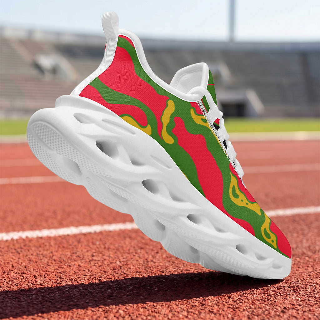 Custom 2026 World Cup Portugal Sneakers DIY Country Flag Running Shoes Lightweight Sport Shoes Gift for Football Fans Personalized Team Name and Logo FN003-F023101-16