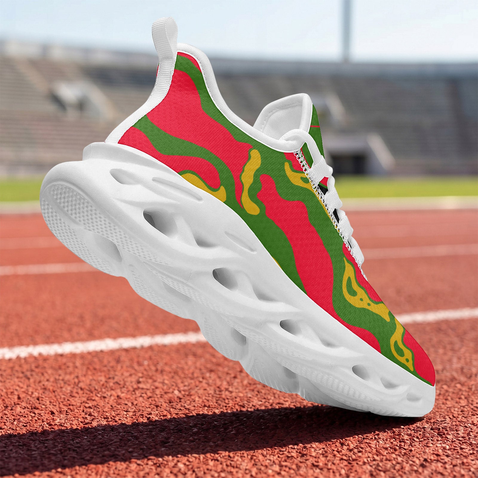 Custom 2026 World Cup Portugal Sneakers DIY Country Flag Running Shoes Lightweight Sport Shoes Gift for Football Fans Personalized Team Name and Logo FN003-F023101-16