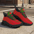 Custom 2026 World Cup Portugal Sneakers DIY Country Flag Running Shoes Lightweight Sport Shoes Gift for Football Fans Personalized Team Name and Logo FN003-F023101-17