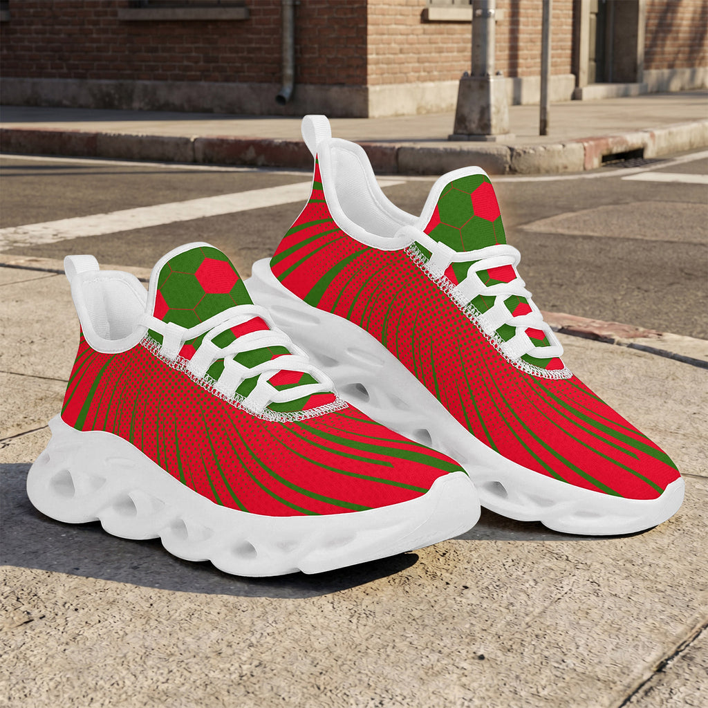 Custom Portugal 2026 World Cup High Quality Soccer Stadium Version Jersey Sneakers Sports Shoes and Hat Combo Offer Personalized Team Name and Logo ZH-F028104-7