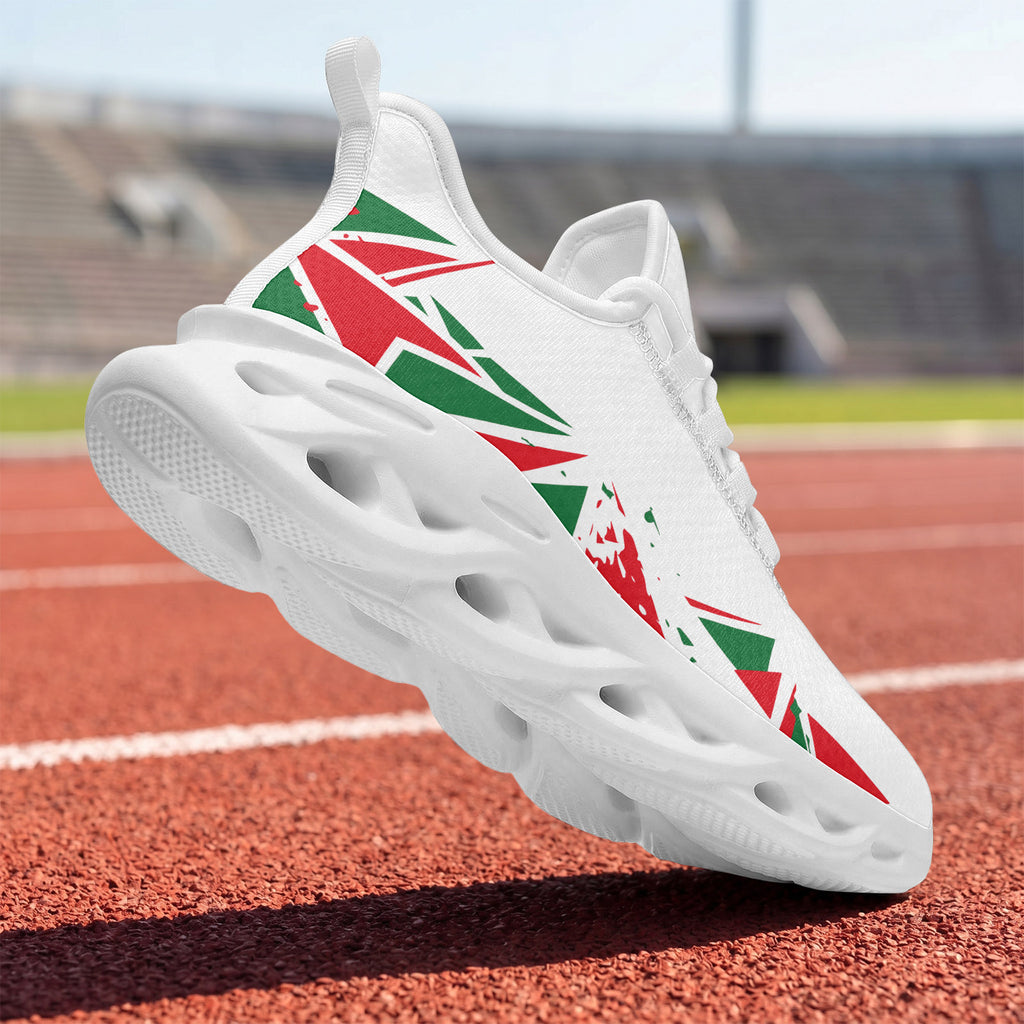 Custom 2026 World Cup Portugal Sneakers DIY Country Flag Running Shoes Lightweight Sport Shoes Gift for Football Fans Personalized Team Name and Logo FN003-F023101-18