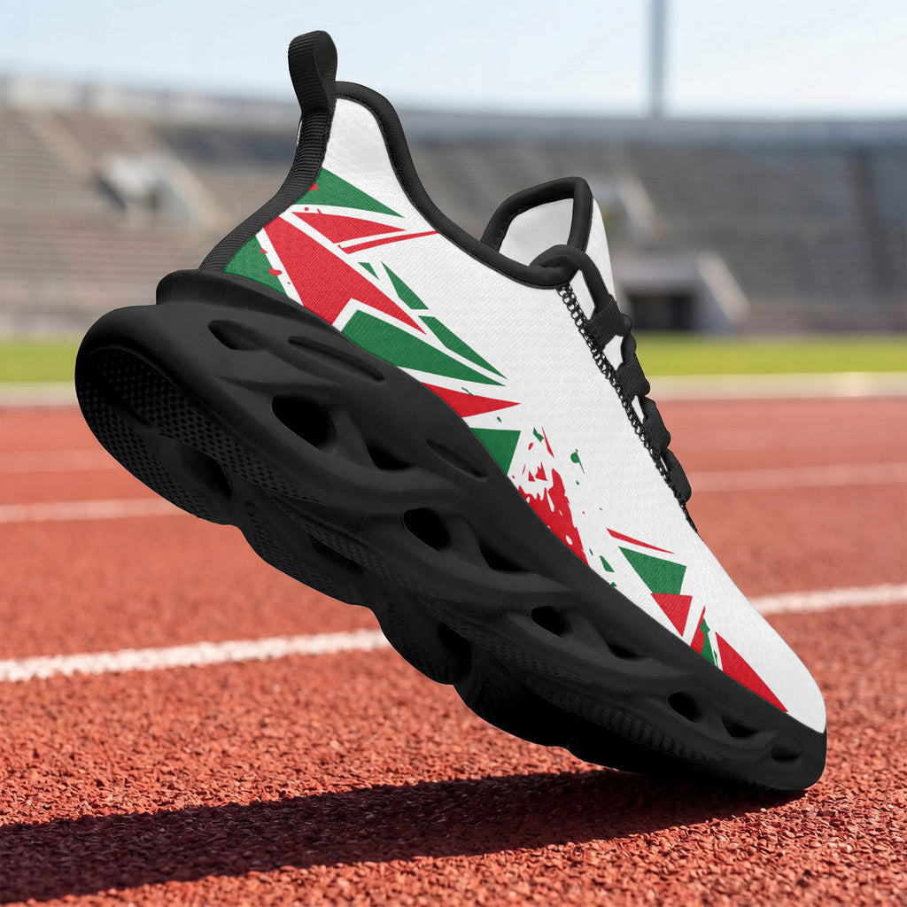 Custom 2026 World Cup Portugal Sneakers DIY Country Flag Running Shoes Lightweight Sport Shoes Gift for Football Fans Personalized Team Name and Logo FN003-F023101-18