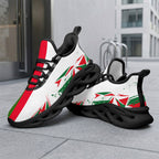 Custom 2026 World Cup Portugal Sneakers DIY Country Flag Running Shoes Lightweight Sport Shoes Gift for Football Fans Personalized Team Name and Logo FN003-F023101-18