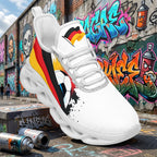 Custom 2026 World Cup Germany Sneakers DIY Country Flag Running Shoes Lightweight Sport Shoes Gift for Football Fans Personalized Team Name and Logo FN003-F023101-1