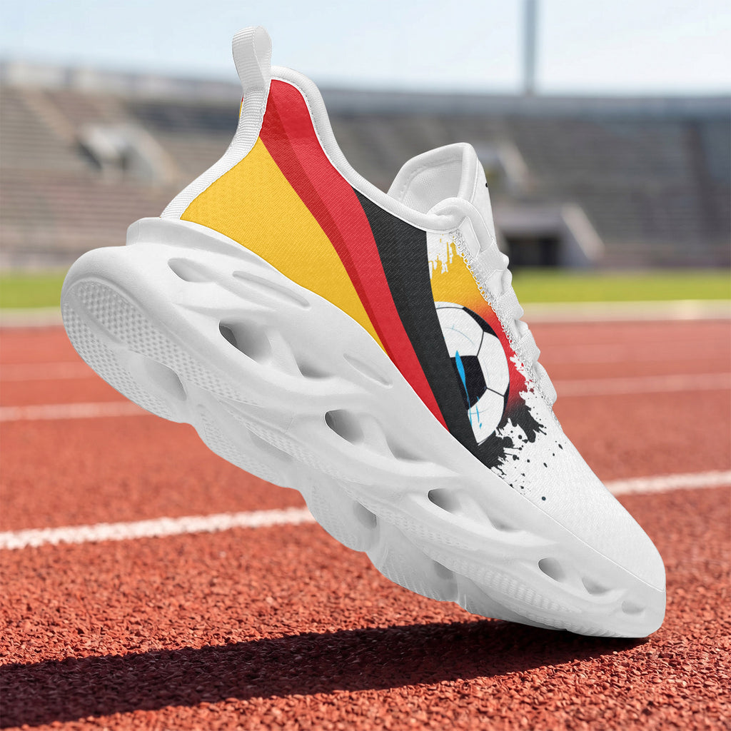 Custom 2026 World Cup Germany Sneakers DIY Country Flag Running Shoes Lightweight Sport Shoes Gift for Football Fans Personalized Team Name and Logo FN003-F023101-1