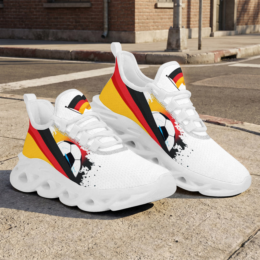 Custom 2026 World Cup Germany Sneakers DIY Country Flag Running Shoes Lightweight Sport Shoes Gift for Football Fans Personalized Team Name and Logo FN003-F023101-1