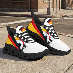 Custom Germany 2026 World Cup High Quality Soccer Stadium Version Jersey Sneakers Sports Shoes and Hat Combo Offer Personalized Team Name and Logo ZH-F028100-1