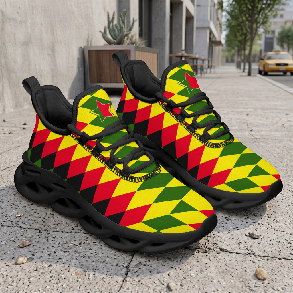 Custom 2026 World Cup Portugal Sneakers DIY Country Flag Running Shoes Lightweight Sport Shoes Gift for Football Fans Personalized Team Name and Logo FN003-F023101-20