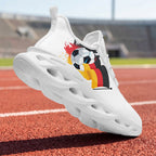 Custom 2026 World Cup Germany Sneakers DIY Country Flag Running Shoes Lightweight Sport Shoes Gift for Football Fans Personalized Team Name and Logo FN003-F023101-2