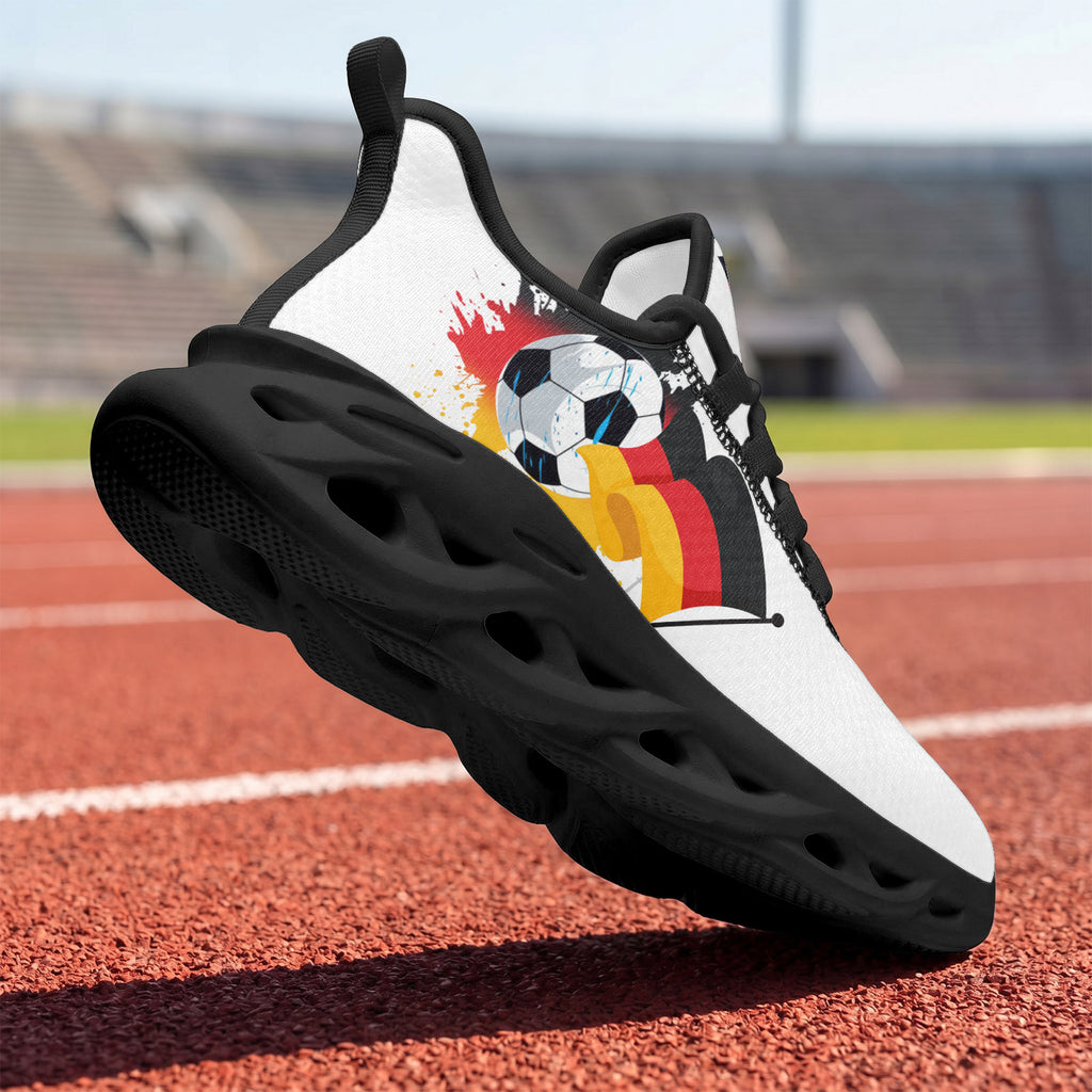 Custom 2026 World Cup Germany Sneakers DIY Country Flag Running Shoes Lightweight Sport Shoes Gift for Football Fans Personalized Team Name and Logo FN003-F023101-2