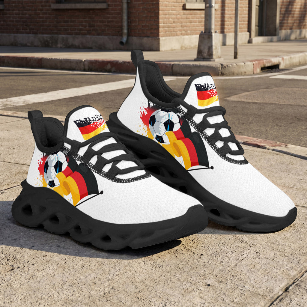 Custom 2026 World Cup Germany Sneakers DIY Country Flag Running Shoes Lightweight Sport Shoes Gift for Football Fans Personalized Team Name and Logo FN003-F023101-2